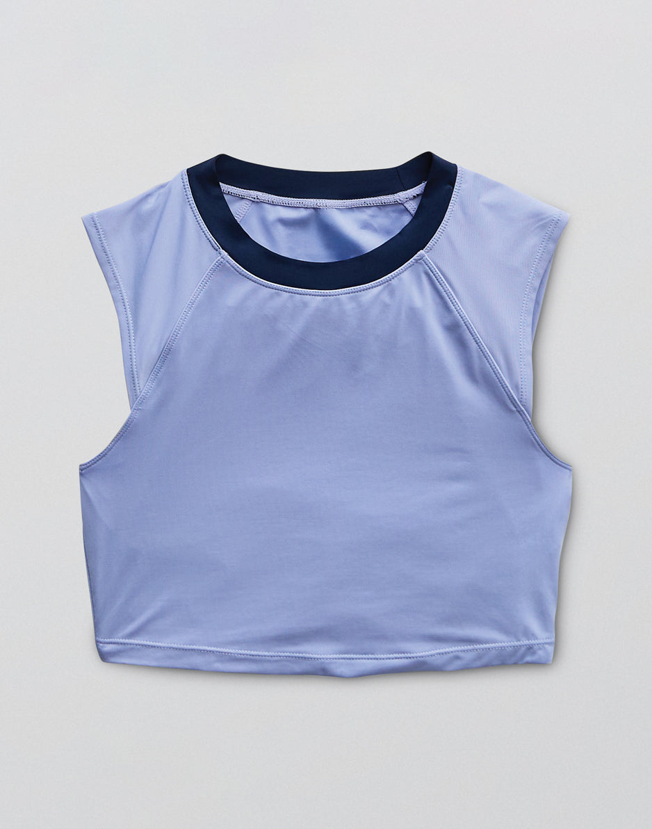 Shoreline Top: Peri w. Navy