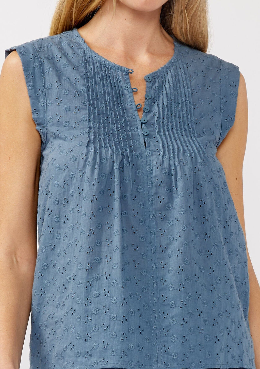 Jess Embroidered Tank Top