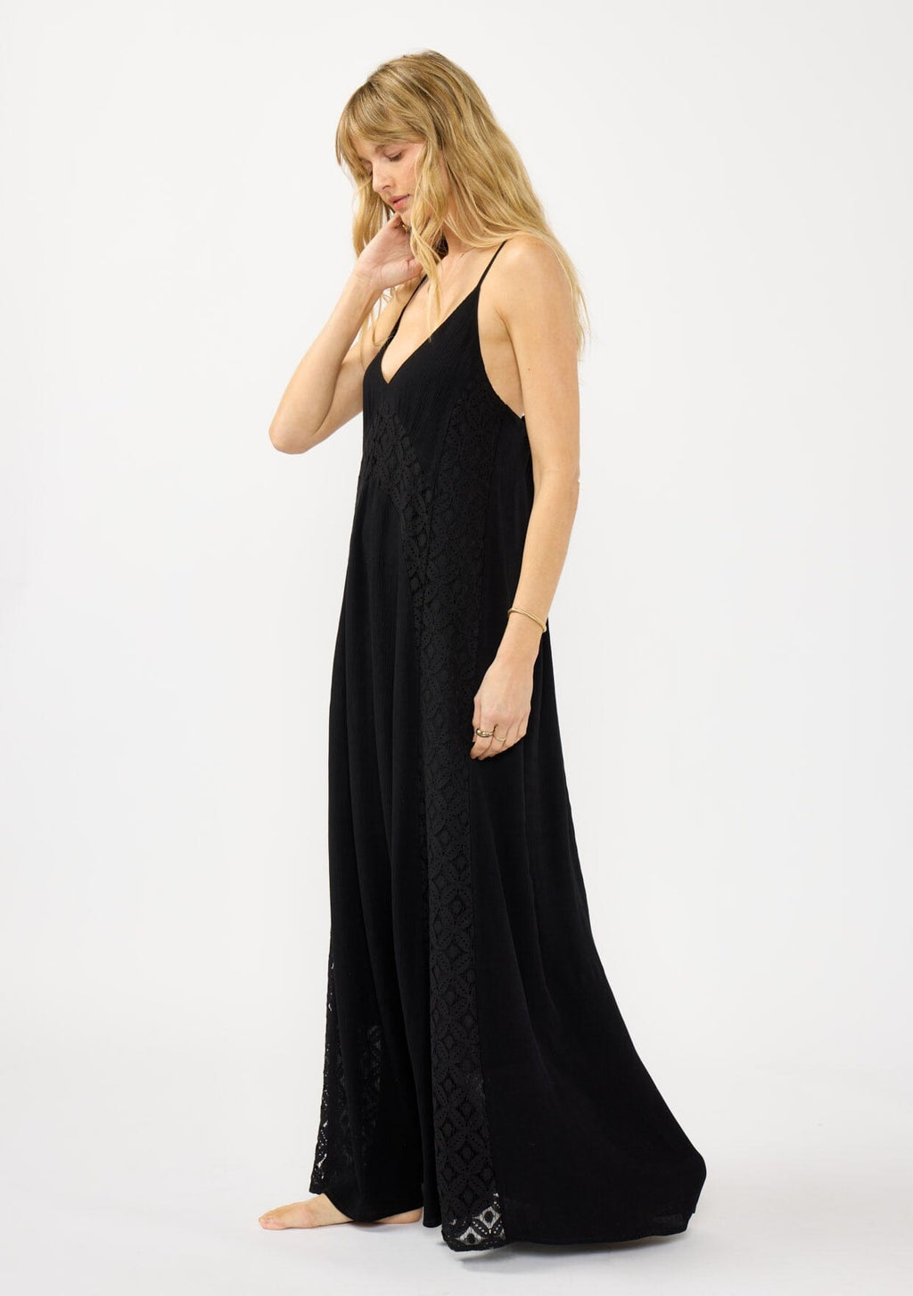 Julie Lace Maxi Dress