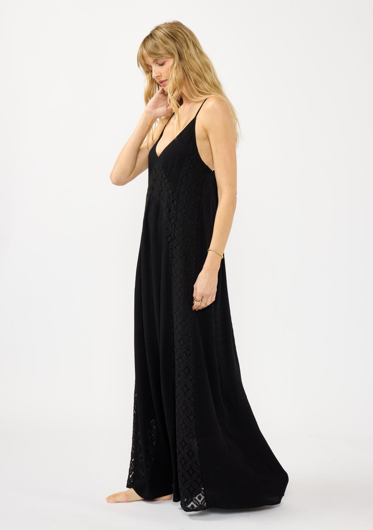 Julie Lace Maxi Dress