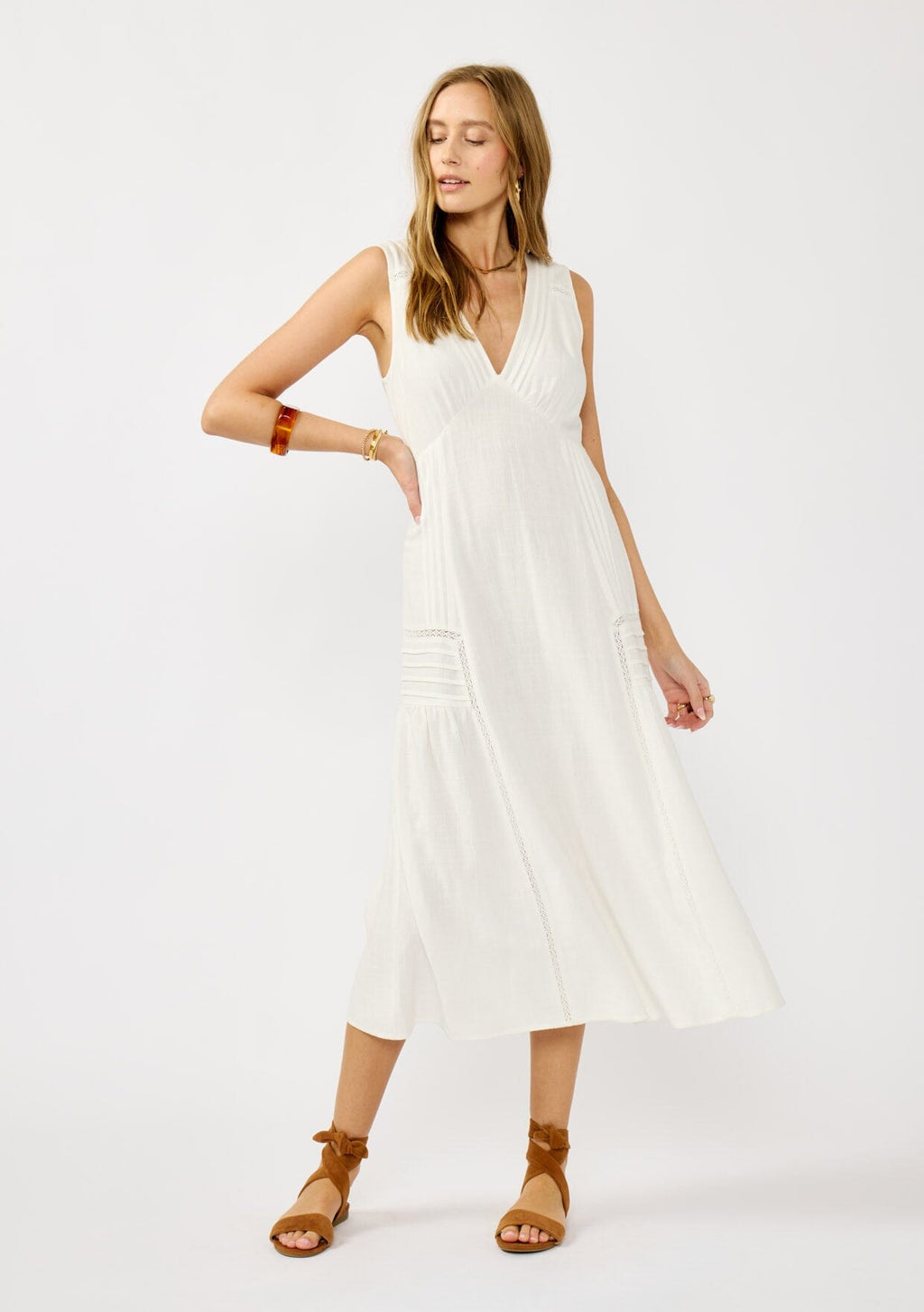 Ester Lace Midi Dress