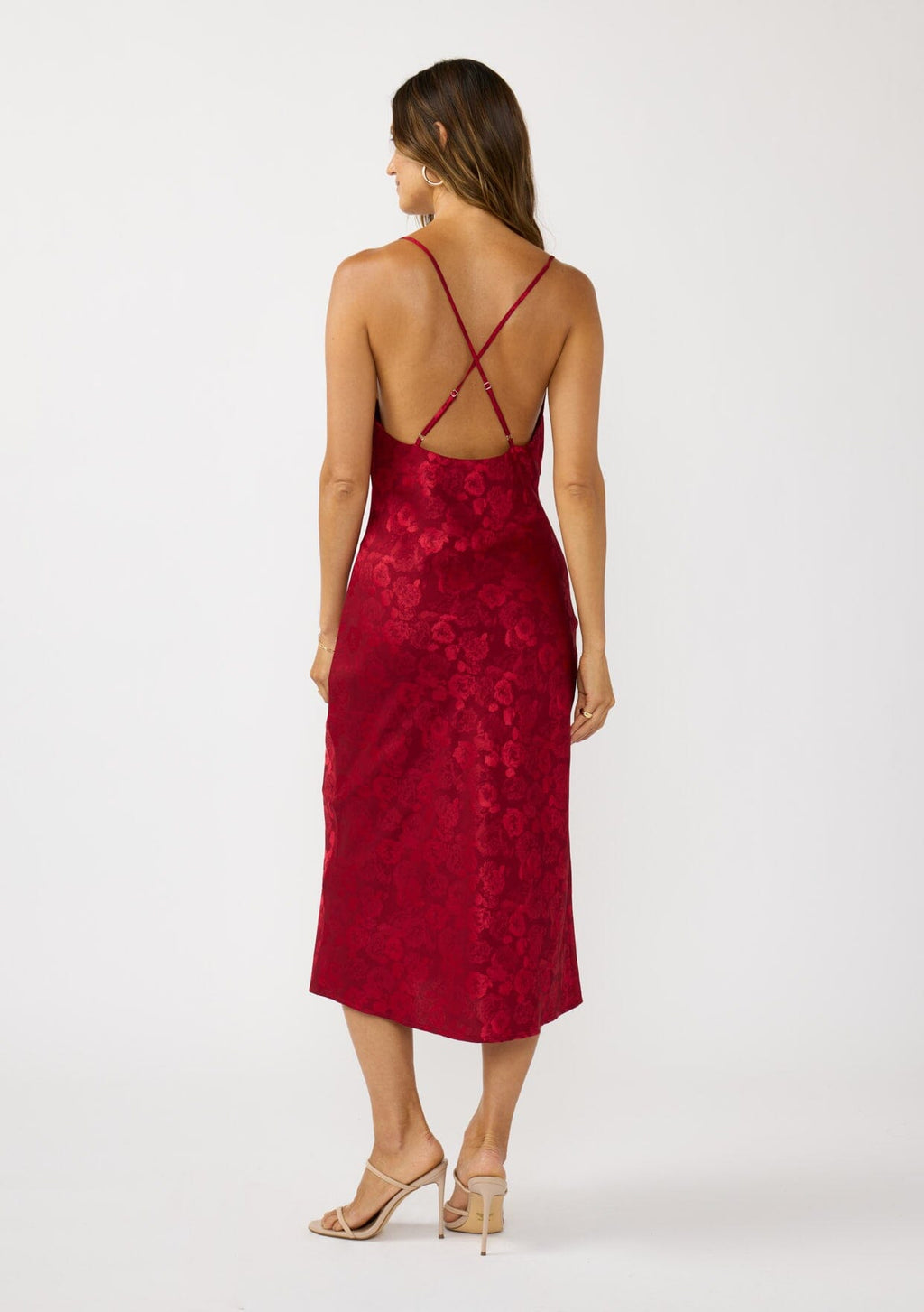 Wild Rose Midi Dress