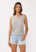 Nadia Open Knit Tank Top