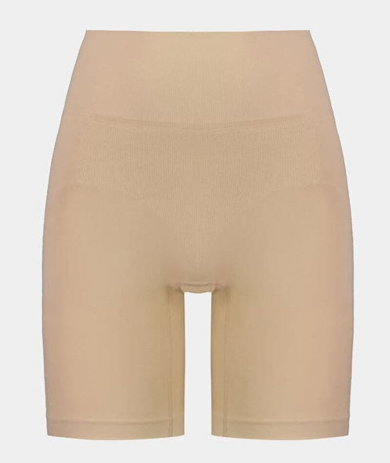 Bendon Medium Control Smoothing Waisted Shaper Short - Caramel