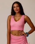 Tofino Top: Melon Stripe