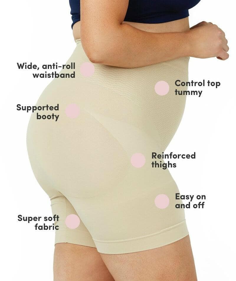 OOS - Sonsee Anti Chafing Shapewear Short Shorts - Nude