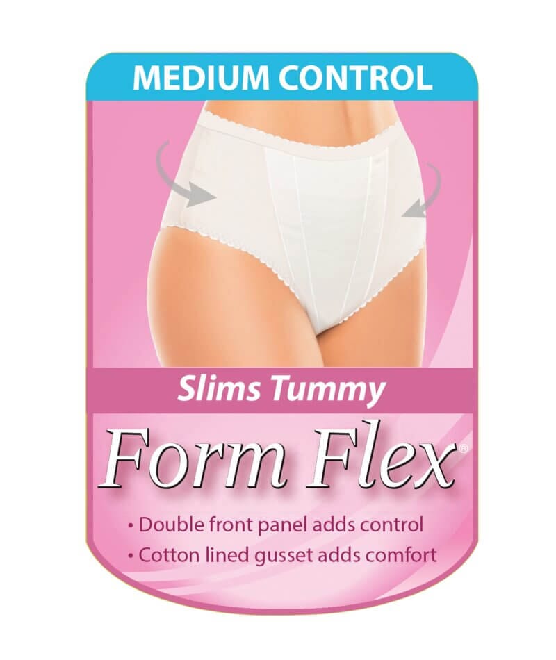 Form Flex® Single Medium Control Cotton Shaping Panty - Nude
