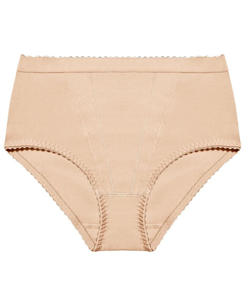 Form Flex® Single Medium Control Cotton Shaping Panty - Nude