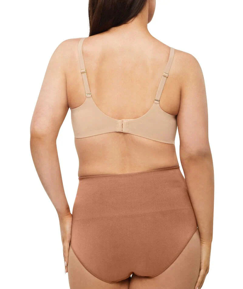Nancy Ganz Bamboo Essentials Waisted Brief - Cocoa