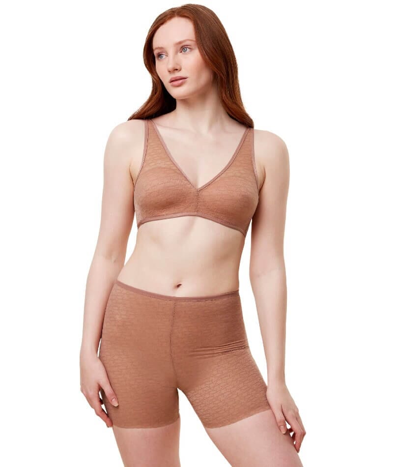 Triumph Signature Sheer Shapewear Short - Toasted Almond