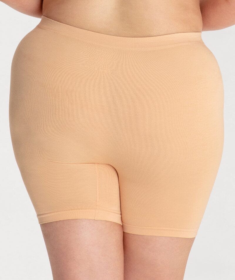 Underbliss Seamless Bamboo Blend Anti-Chafing Shorts - Frappe